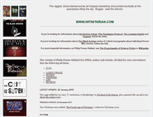 Tablet Screenshot of infinitarian.com